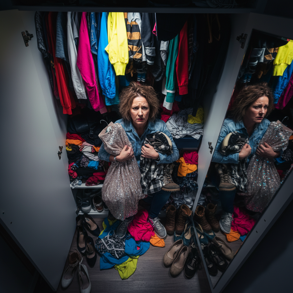 Каждое утро ваш шкаф кричит: "Ты не знаешь, кто ты!". И он прав.