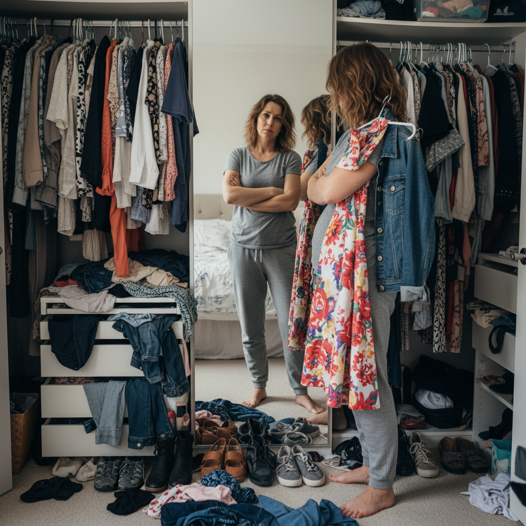 Мой гардероб – это ловушка: почему каждый день начинается с отчаяния перед шкафом