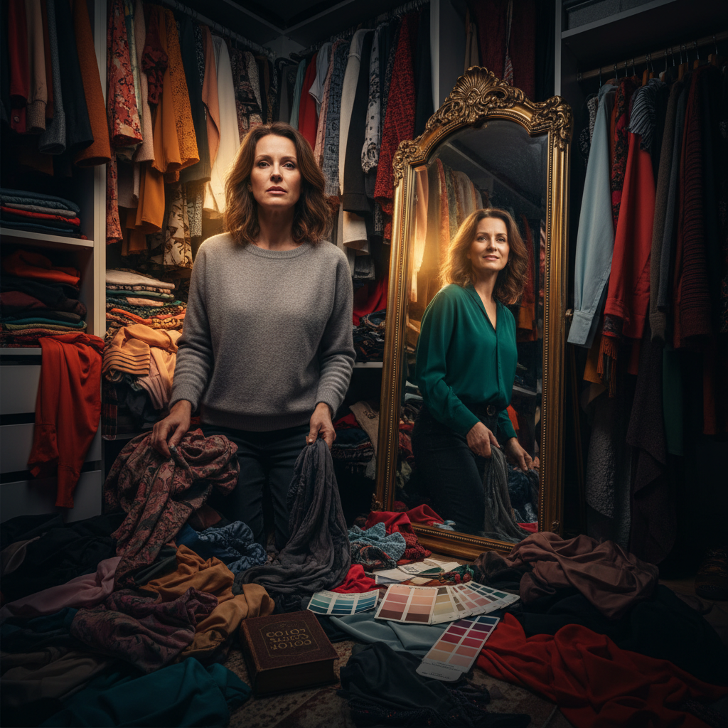 Почему ваш цвет одежды крадет вашу молодость и самоуверенность? Секрет, который меняет все.