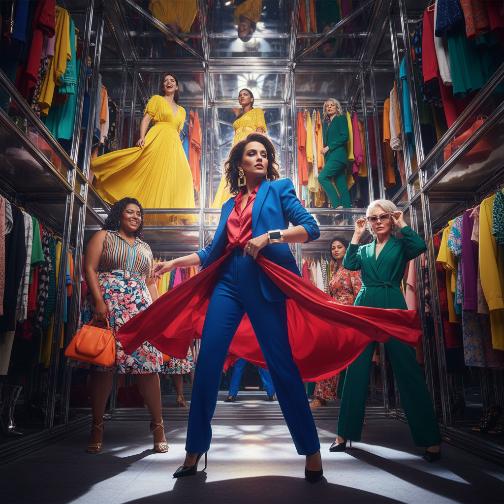 Устали от "нечего надеть", когда шкаф ломится? Откройте для себя магию стиля, одежды и моды, которая преобразит каждую женщину и заставит мир ахнуть!