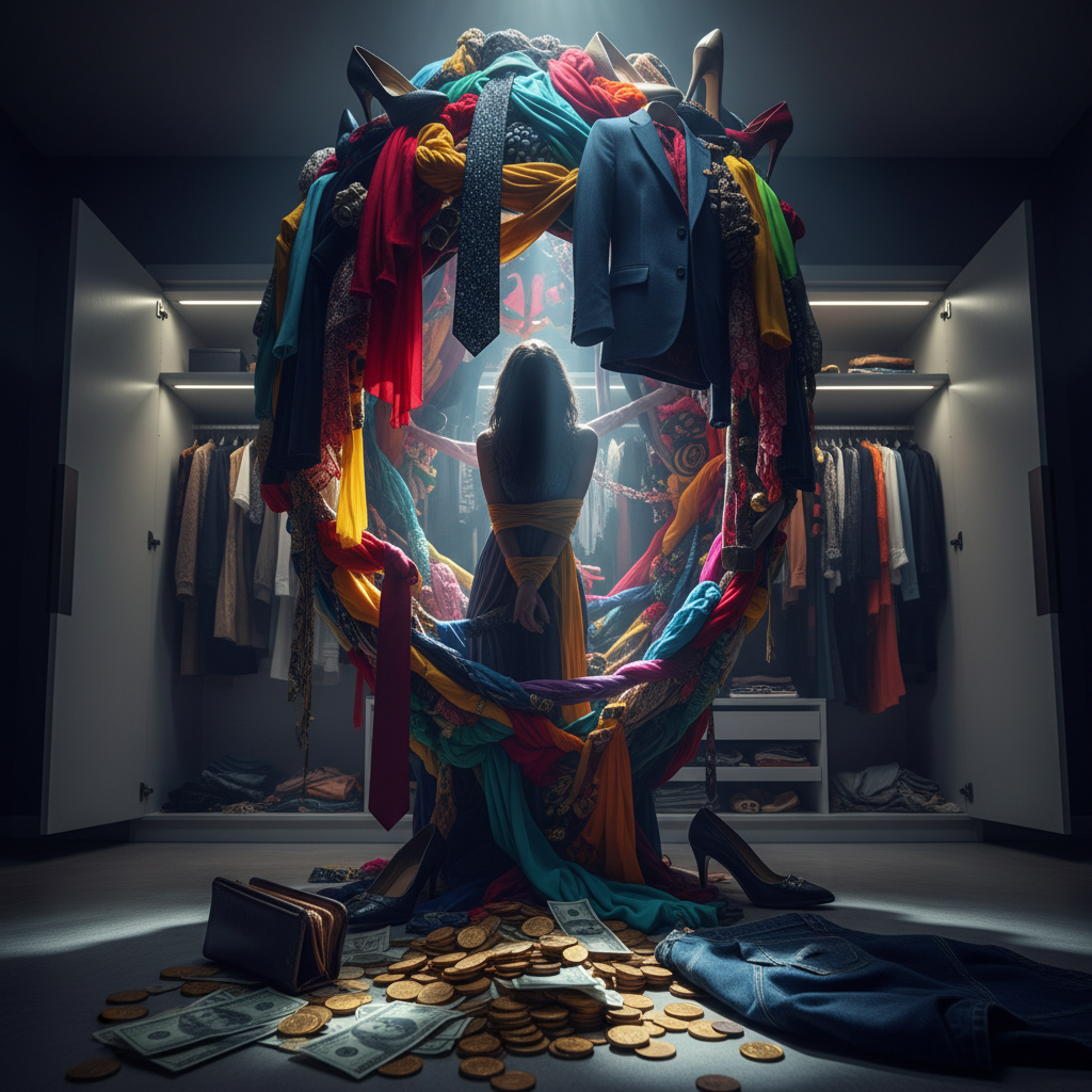 Ваш гардероб — это ловушка? Как одежда незаметно крадет вашу уверенность и деньги