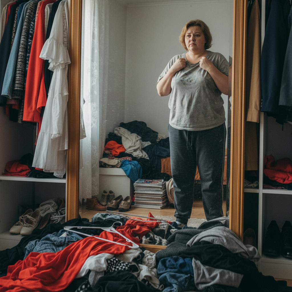 Зеркало лжет: почему одежда сидит плохо и убивает вашу уверенность, пока вы прячетесь от себя настоящей